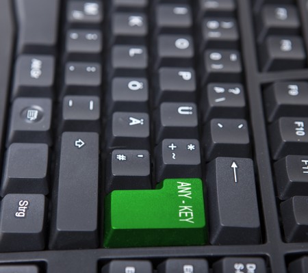 The Any-Key Keyboardの写真素材