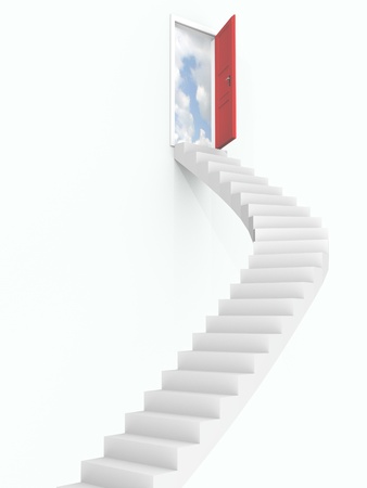 Stairway to heavenの写真素材