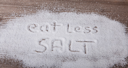 Eat less salt - medical conceptの写真素材