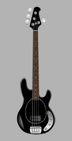 bass guitarのイラスト素材