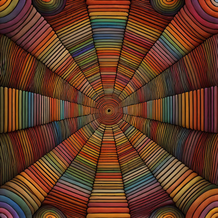 Abstract background. Psychedelic fractal art. 3d render.の素材