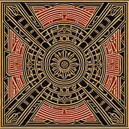 Vintage background. Template for laser cutting. Vector illustration EPS10の素材