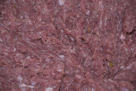 Mincemeat for preparation of cutletsの写真素材