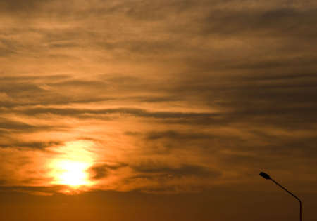 Photo sunrise year in the morning in cityの写真素材