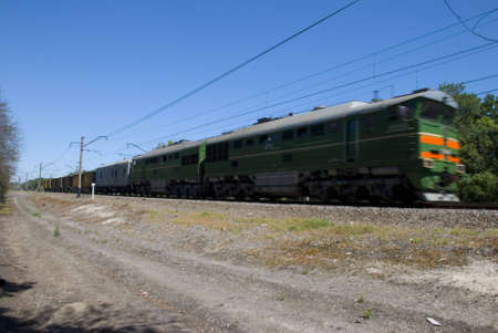 Photography of the train moving on railway