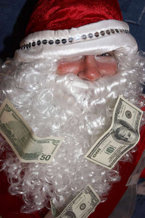 happy santaの写真素材