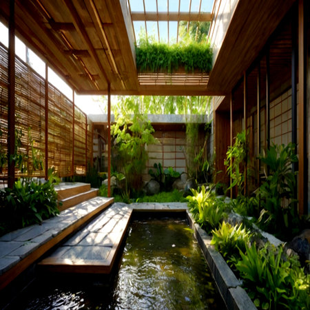 3d rendering of a bedroom interior with a poster mockup.の写真素材