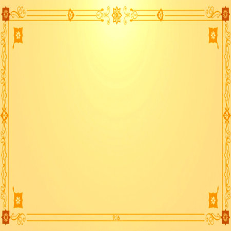 background with golden frame and place for your text.の写真素材