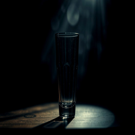 A shot on a dark background with smoke. Selective focus.の写真素材