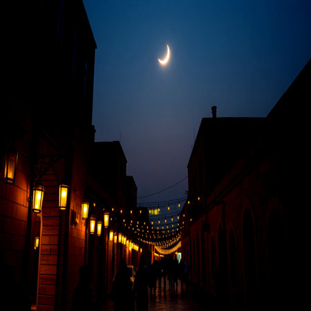 Ramadan Kareem background. Ramadan Kareem is the Muslim feast of the holy month of Ramadan.の写真素材