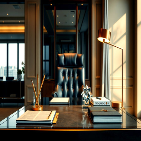 Luxury hotel lobby interior. 3d rendering mock up scene
