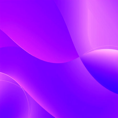 Abstract violet background with smooth lines. Vector illustration for your design.