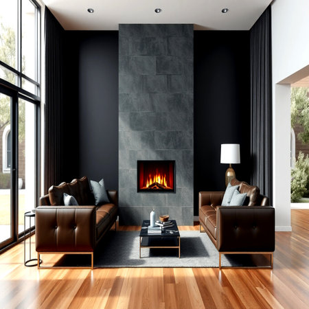 Modern bright interiors 3D rendering illustration computer generated image not photos