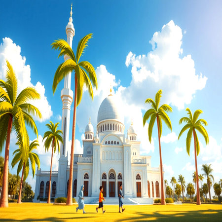 Sheikh Zayed Grand Mosque in Abu Dhabi, United Arab Emiratesの写真素材