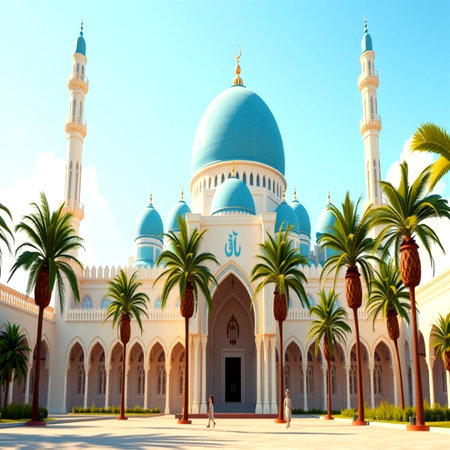 Sheikh Zayed Grand Mosque in Abu Dhabi, United Arab Emiratesの写真素材