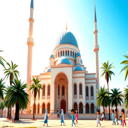 Sultan Omar Ali Saifuddin Mosque in Bandar Seri Begawan, Brunei