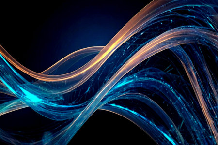 abstract fractal background a computer-generated 2D illustration, texture