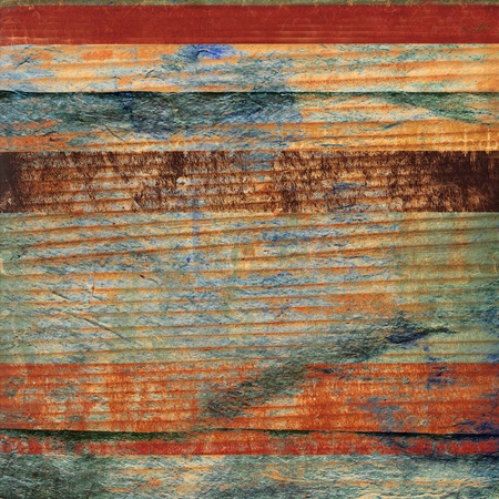colored old wood blending with old texture paperの写真素材