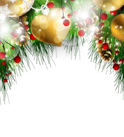 Christmas frameのイラスト素材