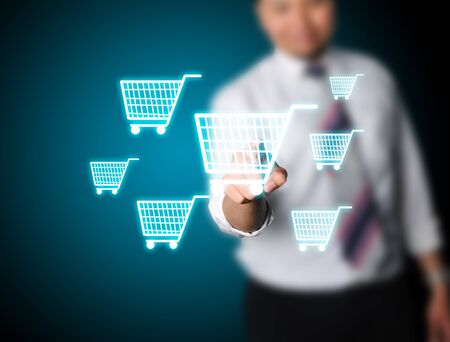 Business man designed sell iconの写真素材