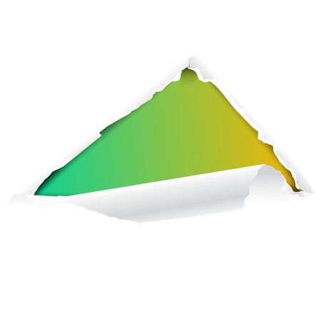 ripped paper  vector illustrationのイラスト素材