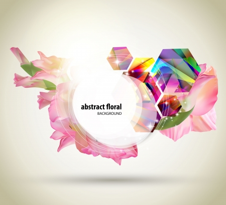 Flower background のイラスト素材
