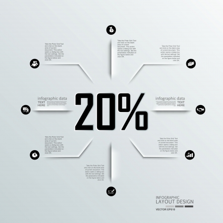 Modern business design template  Can be used for vector eps10 design, work flow layout, diagram, number options, step up options, web design, banner template, info graphicのイラスト素材