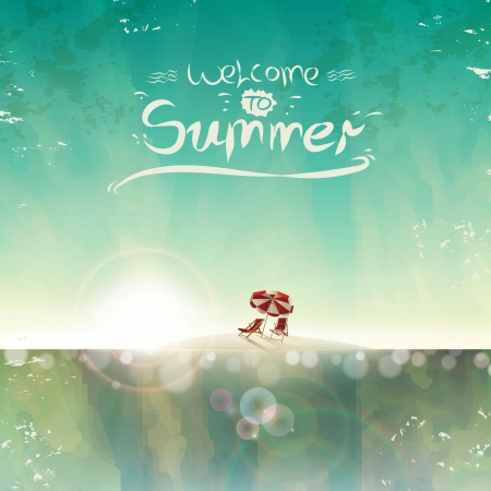 Seaside background  Can be a summer background のイラスト素材