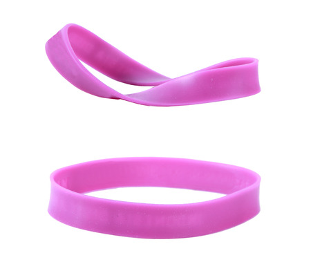 rubber braceletsの写真素材