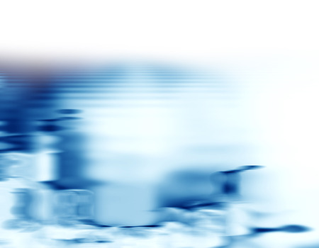 blue water reflection