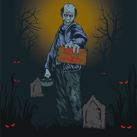 Halloween backgroundのイラスト素材
