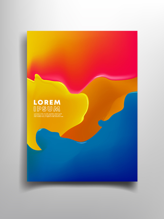 full color abstract background with copy spaceのイラスト素材