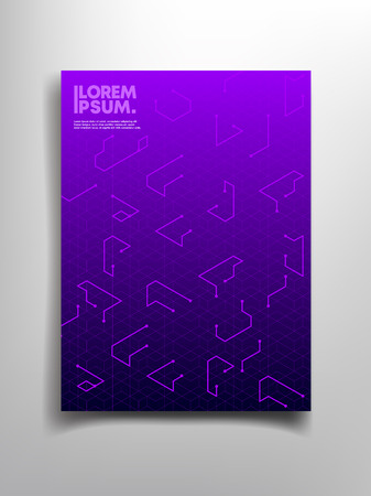 geometric abstract background with copy spaceのイラスト素材