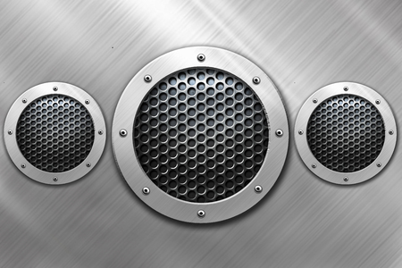 metal texture for layout design backgroundの写真素材