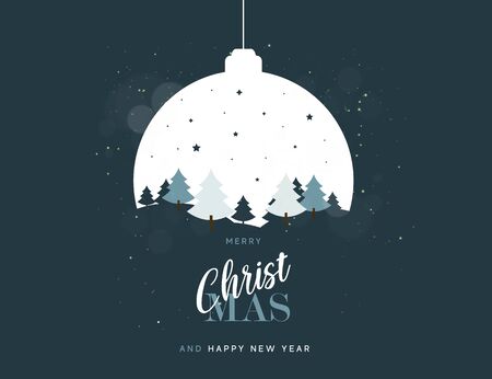 Merry  Christmasのイラスト素材