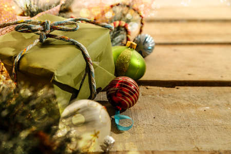 Christmas background with copy space