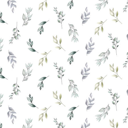 beautiful flora ornament pattern backgroundのイラスト素材