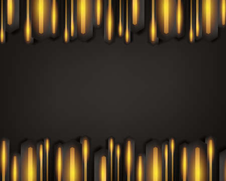 elegant black background for layout designのイラスト素材