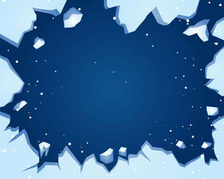 A Winter Sale background templateのイラスト素材