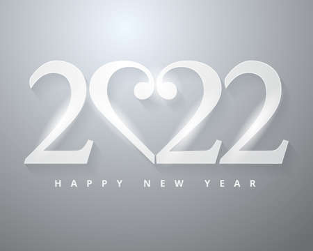 Elegant New Year 2022 backgroundのイラスト素材