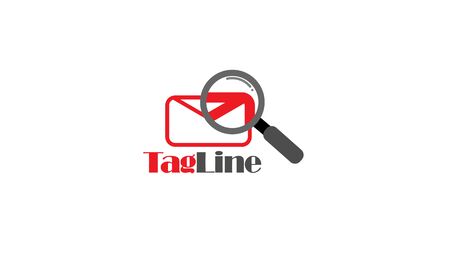 email search logo icon templatesのイラスト素材