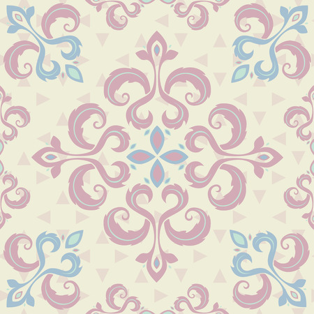 vintage pattern design vectorのイラスト素材