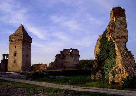 Old medieval fortress in Bac,Serbia ...のeditorial素材