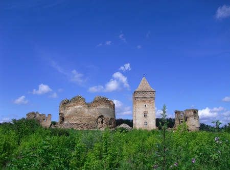 Old medieval fortress in Bac,Serbia ...のeditorial素材