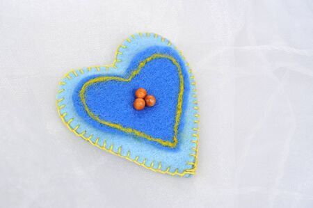 Cloth fashion broochの写真素材