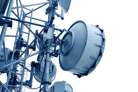 microwave transmitter antennaの写真素材