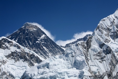 Mount Everest viewed from Kala Pattarの写真素材