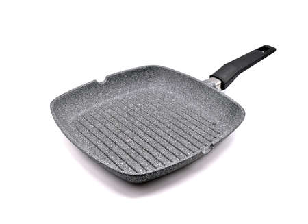 Coocing pan. Isolated on a white background.の写真素材