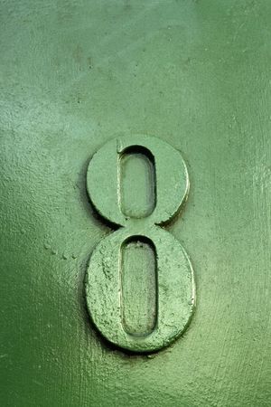 Number Eightの写真素材