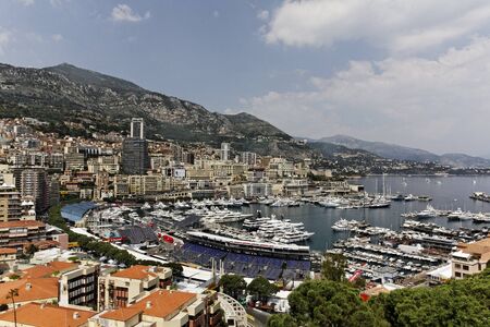 Monaco, La Condamine, Port de Monaco, French Riviera, Europeのeditorial素材